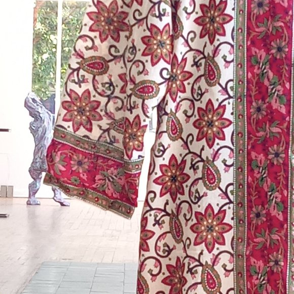 Vintage Floral Maxi Mumu - Picture 7 of 10